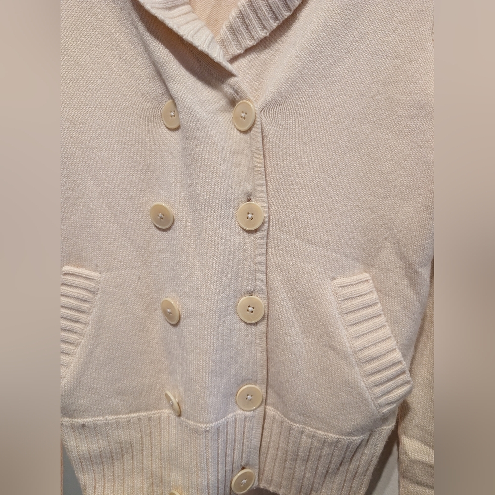 Rare Vintage Ralph Lauren Black Label Cashmere Cream Sweater - Picture 3 of 5